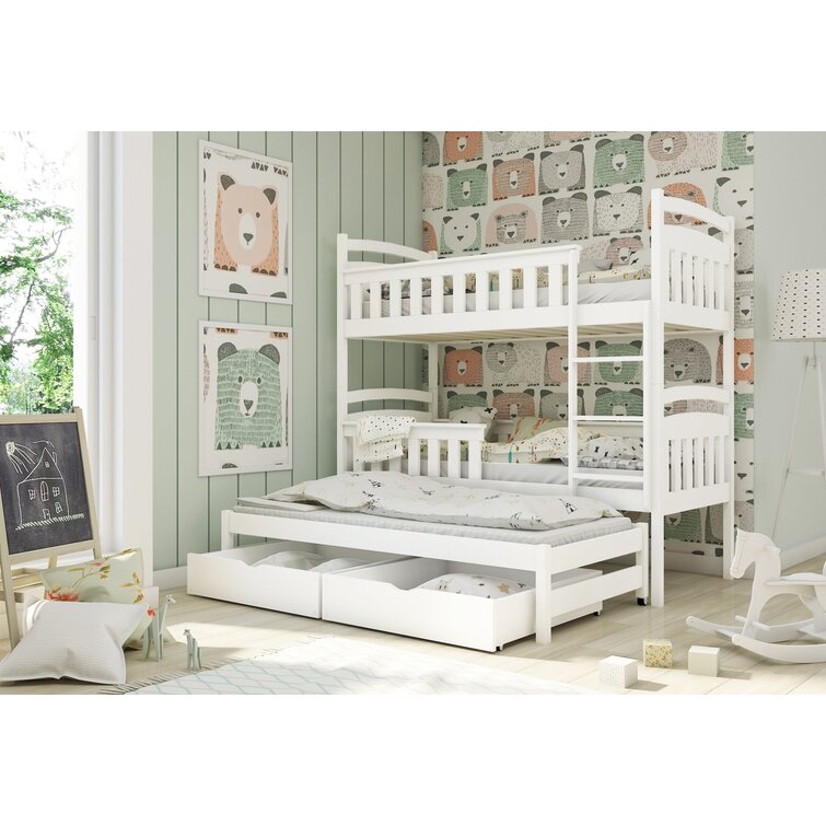 Wayfair bunk beds with on sale trundle